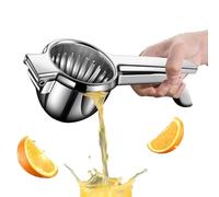 Presse-agrumes manuel portable en acier inoxydable de grande capacité | Presse à la main pour la maison, la cuisine, les agrumes, les oranges, les fruits, les grenades, les raisins