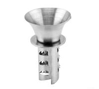 Presse-agrumes manuel pour citron, orange et citron vert, 6,6 x 4,3 cm, en acier inoxydable, design à vis, construction en acier inoxydable 304, ustensile de cuisine pour usage domestique