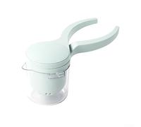 Presse-agrumes manuel pour cuisine, poignée ergonomique pour une utilisation confortable et une extraction efficace du jus de citron et d'orange (vert)