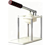 Presse-Agrumes Manuel, Presse-Agrumes à Double Moule en Acier Inoxydable avec Base AntidéRapante pour Usage Domestique et Commercial(B)