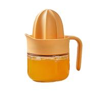 Presse-agrumes manuel, presse-agrumes manuel rotatif de jus, presse-agrumes pour citron et citron résistant aux fuites, presse-agrumes domestique avec poignée pour citrons et