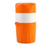 Presse-agrumes manuel Presse-agrumes orange Presse-fruits manuel Presse rotative à couvercle manuel Alésoir pour fruits avec tamis et récipient