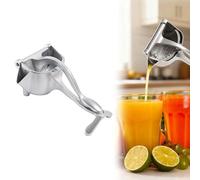 Presse-agrumes manuel, presse-citron en alliage d'aluminium robuste, presse-agrumes manuel avec filtre à pulpe pour orange, citron vert et grenade, gadget de cuisine