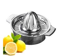Presse-agrumes Manuel,Presse-fruits En Acier Inoxydable,Appareil de Pressage Robust et Portable pour Cuisine avec Fruits Orange Tomate Grenade Citron Vert Raisin | Pour Grenade Agrumes Tomate Fruit Lé