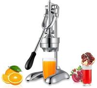 Presse-agrumes manuel professionnel de qualité commerciale, presse-agrumes manuel en acier inoxydable, presse-agrumes, orange, citron, citron vert, grenade