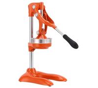 Presse-Agrumes Manuel Professionnel en Acier Inoxydable, Presse-Agrumes Robuste pour Citrons Et Grenades(Orange/43cm)