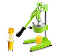 Presse-Agrumes Manuel Robuste - Presse-Oranges Professionnel en Fonte et Acier Inoxydable, Facile à Nettoyer, idéal pour Un Usage Commercial, Convient à Tous Les Agrumes.