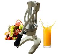 Presse-agrumes manuel très résistant avec base en fer ductile et acier inoxydable 304, facile à nettoyer, idéal pour extraire le jus de divers fruits