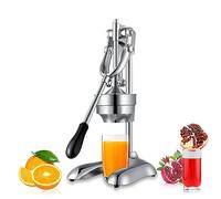 Presse-agrumes manuel très résistant en acier inoxydable pour une extraction efficace du jus - pour orange, citron, citron vert, grenade