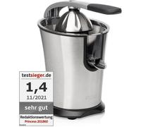 Presse-Agrumes Master Pro - Cône En Acier Inoxydable - 300 W - Filtre À Pulpe En Inox - Bras À Levier Professionnel - Réservo