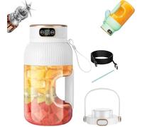 Presse-agrumes portable avec affichage numérique rechargeable par USB pour milkshakes et smoothies