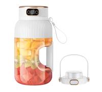 Presse-agrumes Portable,Mixeur a Jus de 1 200 Ml avec Affichage Numérique,Rechargeable par USB pour Cuisine,Voyage,Bureau,Salle de Sport