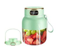 Presse-agrumes portable multifonction de 600 ml avec affichage numérique | Robot de cuisine multifonction portable USB rechargeable écran numérique jus de jus de voyage pour la maison