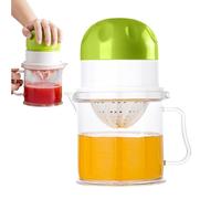 Presse-agrumes pour fruits - Outil manuel pour presser, extracteur de jus portable, accessoire de cuisine | tasse transparente de 450 ml incluse, sans extracteur de pulpe pour maison, presse-citron