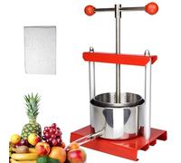 Presse-agrumes, presse à fruits et fromage Master 2 l/3 l/6 l, presse-vin manuelle avec sac filtrant, presse-agrumes manuelle pour raisins, légumes, jus maison, teintures, huiles d'olive, mi