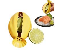 Presse-agrumes - Presse-agrumes anti-éclaboussures pour citrons verts, oranges, jus facile à la main pour cuisiner des salades, des boissons, dites adieu aux noyaux et au