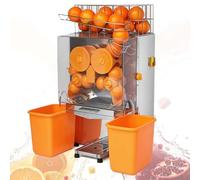 Presse-Agrumes Professionnel Entièrement Automatique Avec Bac À Filtre Amovible, Débit De 20 À 30 Oranges Par Minute, Rendement De 40 À 50%, Idéal Pour Citrons