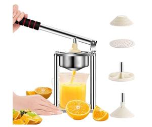 Presse-agrumes Professionnel - Presse-agrumesMultifonctions Pour Jus De Fruits Frais, Presses-agrumes Manuel Et Presses-fruits, PresseAgrumes Robuste Pour Agrume, Orange, Citron, Citron Vert, Grenade