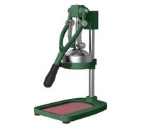 Presse-Agrumes Professionnel, Presse-fruits Manuel Extracteur de jus manuel robuste en fonte - Extracteur de jus en acier inoxydable(A: Green)