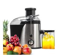 Presse-agrumes PRUMYA Centrifugeuse Fruits et Légumes, centrifuge de gros calibre -400W - 2 vitesses - avec bouteille de séparation