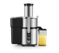 Presse-agrumes rapide, presse-agrumes industriel, presse-agrumes en acier inoxydable, extracteur centrifuge, séparation des résidus de jus, réglage à 5 vitesses, pour les magasins de boissons et les