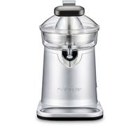 riviera&bar Presse-Agrumes Inox 300W - Cône Universel Métal, 2 Filtres, Bras Articulé, Stop-Goutte, Dimensions Compactes, Compatible Lave-Vaisselle, Extraction Rapide - Inox