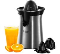 Presse-agrumes - Russell Hobbs - 22760-56 - Inox brossé - 2 cônes interchangeables - Rotation automatique