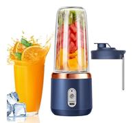 Presse-agrumes sans fil | Mixeur de voyage portable avec bouteille rechargeable pour cuisine commerciale, smoothies de petit-déjeuner, maison, sport, gym, camping, travail, plage