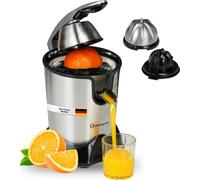 Presse-agrumes Sommertal CP850 presse-agrumes électrique avec 2 cônes de pressage, presse manuelle, presse-orange presse-citron en acier inoxydable, Juicer centrifugeuse avec moteur puissant de 850W