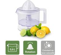 Presse-agrumes SUNTEC ZIP-8427 Comfort - filtre de pulpe - double sens de rotation - récipient de 600ml amovible