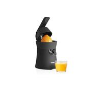 Tristar Presse-agrumes | Pièces résistantes au lave-vaisselle | 2 cônes de pression | Levier de pression convivial | Filtre à pulpe | Service direct | CP-3015, Noir