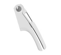Presse-ail à poignée ergonomique multifonctionnel - Gadget de cuisine efficace pour les amateurs d'ail - Avec brosse de nettoyage