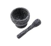 Presse-ail à Texture granit, ensemble mortier et pilon, broyeur d'aliments for l'ail, le piment, broyage des épices, outil de cuisine pour Cuisine