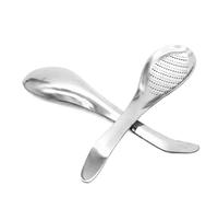 Presse-ail de Cuisine,Broyeur D'ail 2pcs Ail Broyage Râpe Cuillère À Thé Outil De Cuisson Ustensiles Zesteur Citron Presse-ail Outil de Cuisine