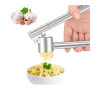 Presse Ail, Ecrase Ail, Presse Ail Inox Professionnel, Garlic Crusher, Facile à Presser, Facile à Nettoyer et Durable