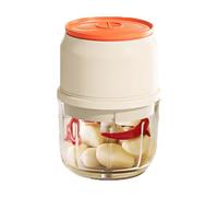 Presse-ail électrique, hachoir alimentaire compact rechargeable sans fil, broyeur de viande multifonctionnel pour maison, adapté à la cuisson d'ail et de légumes