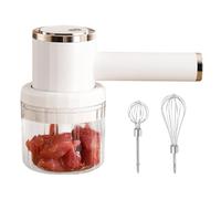 Presse-ail électrique | Mélangeur rechargeable USB 300 ml | Mini hachoir électrique pour gingembre, oignon, chili, viande, légumes, fruits, purée de noix, cuisine, maison