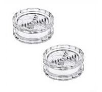 Presse-ail en Plastique 2/3pcs Compact 7.5cm(2pcs) | Mécanisme pour torsion-pression, broyage rapide, plastique , compact 7.5cm, lot 2 3 pièces