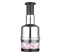 Presse Ail Inox Presse Ail Manuel Hachoir Manuel Ail Ail Haché Écrasé Hachoir Oignons, Coupe Oignon Multifonctionnel Pour Couper L'ail, Hachoir À Oignon Portable Pour Les Aliments