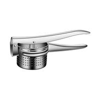 Presse-ail manuel en acier inoxydable antirouille pour cuisine facile à nettoyer et résistant à la rouille - Accessoire de salle à manger - Économie d'espace - Utilisation domestique