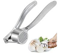 Presse-ail manuel professionnel en acier inoxydable pour utilisation en cuisine, facile à presser et à nettoyer, antirouille et passe au lave-vaisselle