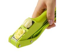 presse-ail， Petit et léger, en plastique, coupe-gingembre, poignée ergonomique, facile à presser nettoyer. Éplucheur d'ail