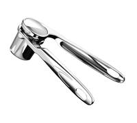 Presse-ail - Presse-ail en métal robuste avec presse-gingembre | Hachoir avec poignée ergonomique Ustensile de cuisine pour hacher le gingembre, la cuisine, la maison, l'appartement, le barbecue, le