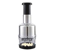 Presse-ail - SALUTUYA - Broyeur de cuisine - Acier inoxydable - Multifonction - 22x8,5cm