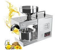 Presse automatique à huile chaude et froide pour huile essentielle d'arachide, graines de lin, périlla, tournesol, sésame, extraction d'huile essentielle commerciale