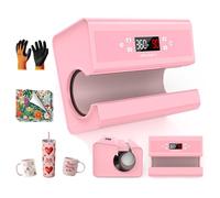 Presse automatique de tasses, machine de transfert de sublimation pour tasses, tasses à café, bouteilles d'eau et sacs, réglage précis de l'heure et de la température, réglage de la pression par