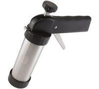 Dr. Oetker 1980 Presse Biscuit et 12 disques de Motif, Presse Biscuit, Presse à Biscuit Professionnel, Moule à Gateau, Gris, Noir, Aluminium, Acier Inoxydable, 21,5 cm x 5,8 cm