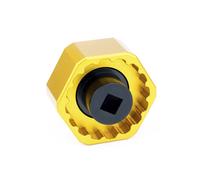 Presse boîtier de pédalier Enduro Bearings BSA24 (Shimano FC-32) Jaune