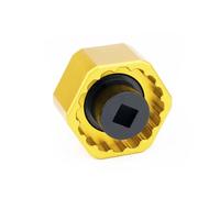 Presse boîtier de pédalier Enduro Bearings Maxhit BSA24 (Shimano FC-25) Jaune
