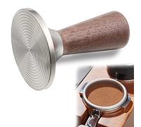 Presse-café 53 mm avec rainures 3D en acier inoxydable pour une extraction parfaite, presse-expresso 53,3 mm pour porte-filtre Sage/Breville de 54 mm